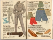 Banana Republic Summer 1987 No. 32 Flightsuit, Turkana Belt, Lido Shorts, Traveling Shoes