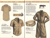 Banana Republic Catalog No. 16 Holiday 1983 Norwegian String Vest, US Army Khaki Shirt, Bombay Shirt Dress, Burma Belt