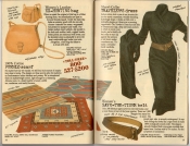 Banana Republic Spring 1987 Ex-Hunting Bag, Pueblo Scarf, Traveler's Dress, Save-The-Tiger Belt