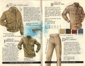 Banana Republic #21 Christmas 1984 Army Air Corps Jacket, GI Fatigue Sweater, Bombay Shirt, British Army Drill Trousers