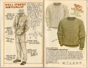 Banana Republic Holiday 1985, Wall Street Survivalist Gift Type, Fisherman's Sweater