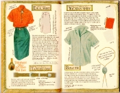 Banana Republic Catalog #35 Cardigan Sweater, Etruscan Espadrilles, Somalia Skirt