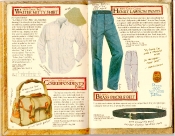 Banana Republic Catalog #35 Walter Mitty Shirt, Correspondent's Bag, Henry Lawson Pants, Brass Buckle Belt