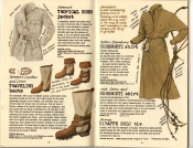 Banana Republic Summer 1985 Update #24 Tropical Bush Jacket, Traveling Boots, Serengeti Shirt, Serengeti Skirt, Giraffe Bolo