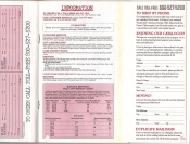 Banana Republic Catalog #30 Holiday 1986 Order Form