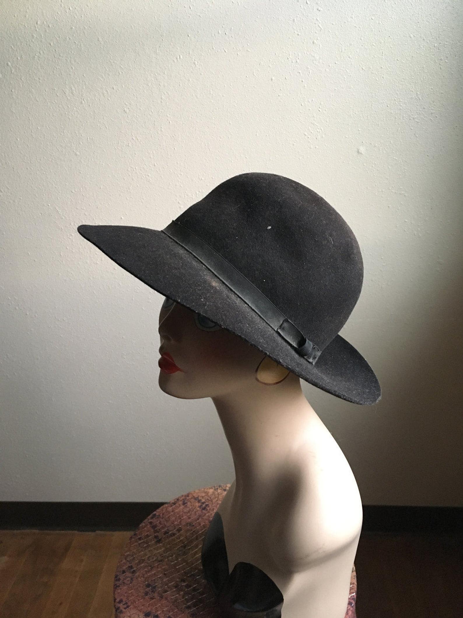 Women’s Wool Felt Fedora Abandoned Republic